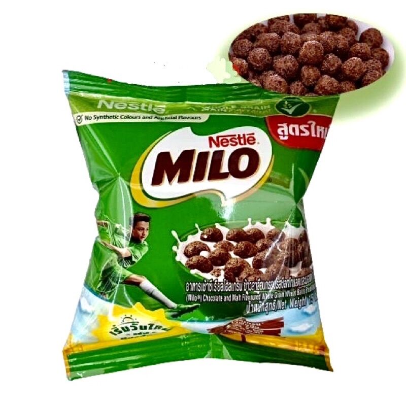 Snack ngũ cốc nestle milo ăn sáng thái lan
