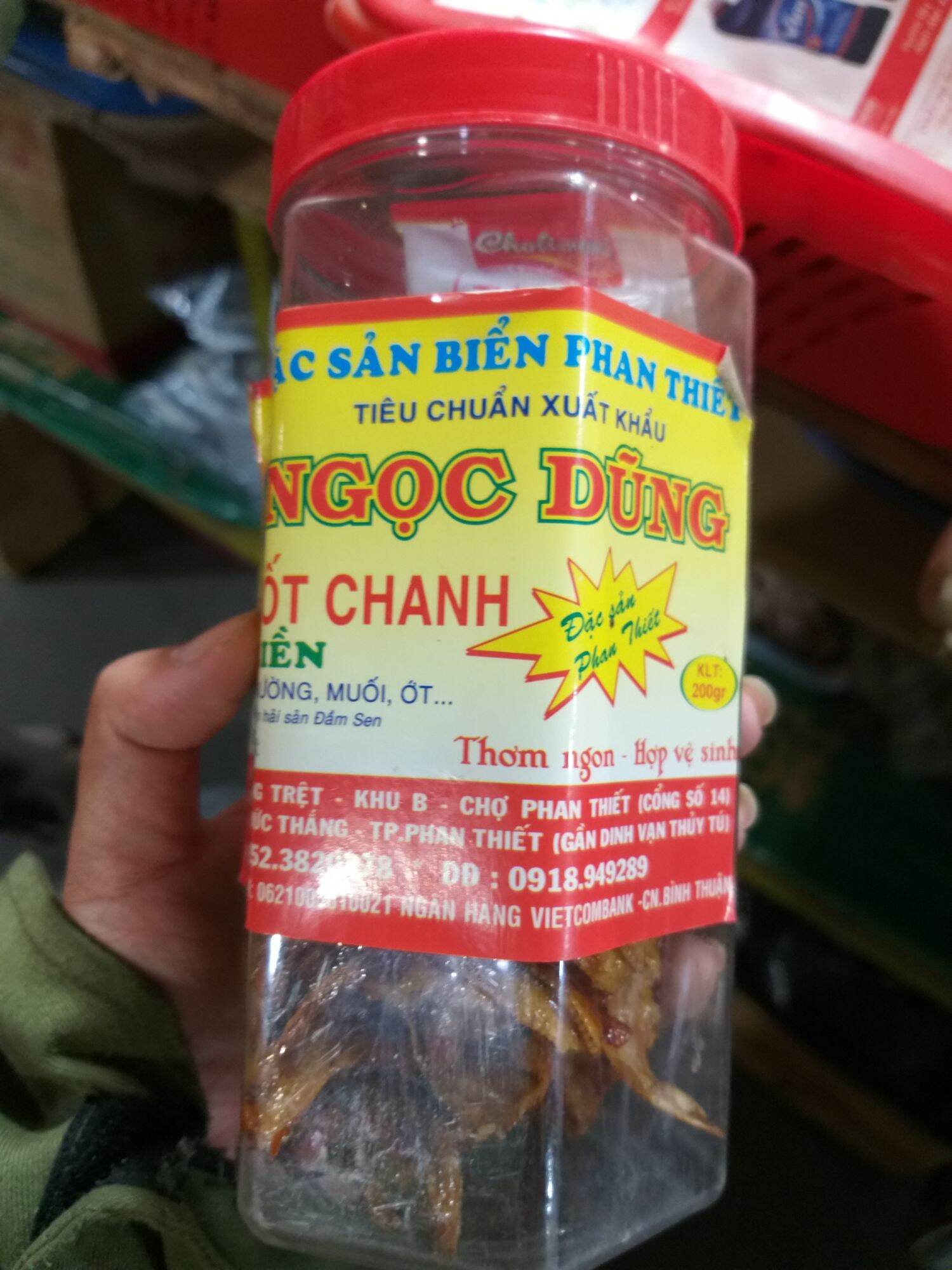 1 hộp/hũ Cá Mai Sốt Chanh/cá mai bọc mè đặc sản Phan Thiết