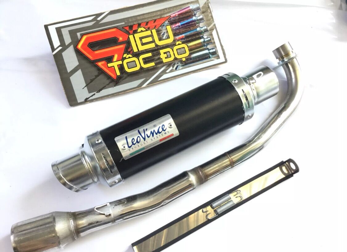 Pô leovince + kèm cổ cực đẹp gắn tất cả dòng xe wave dream sirius cup... gian hàng giá rẻ uy tín mua ngay