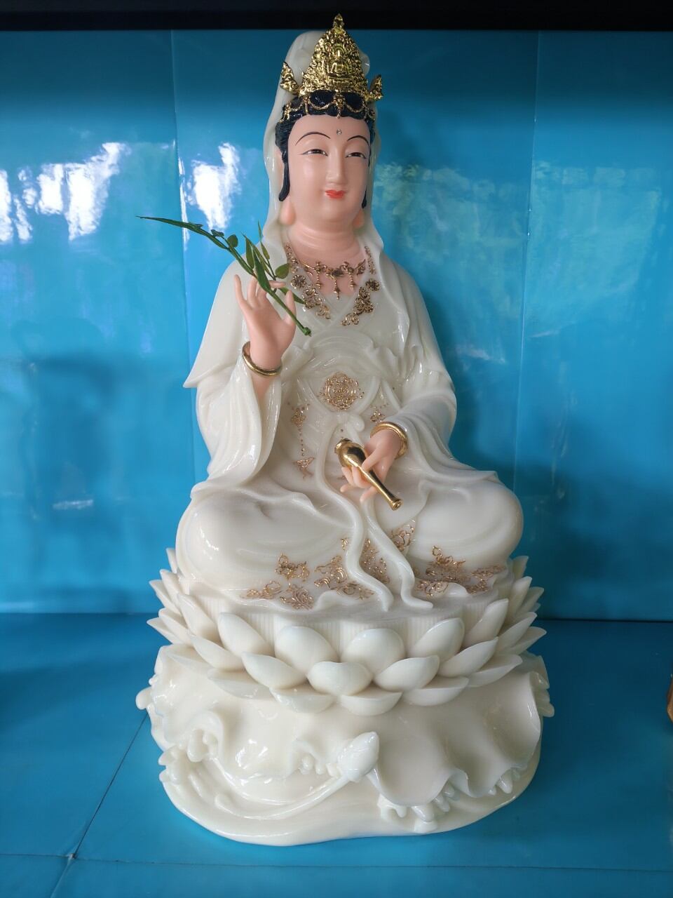 Tượng  Quan Âm Bồ Tát cao 40cm