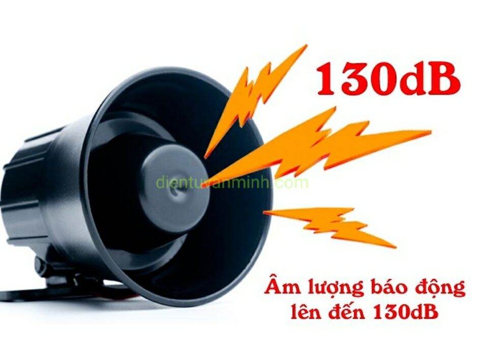 Còi hú báo động 220v công suất 130bb