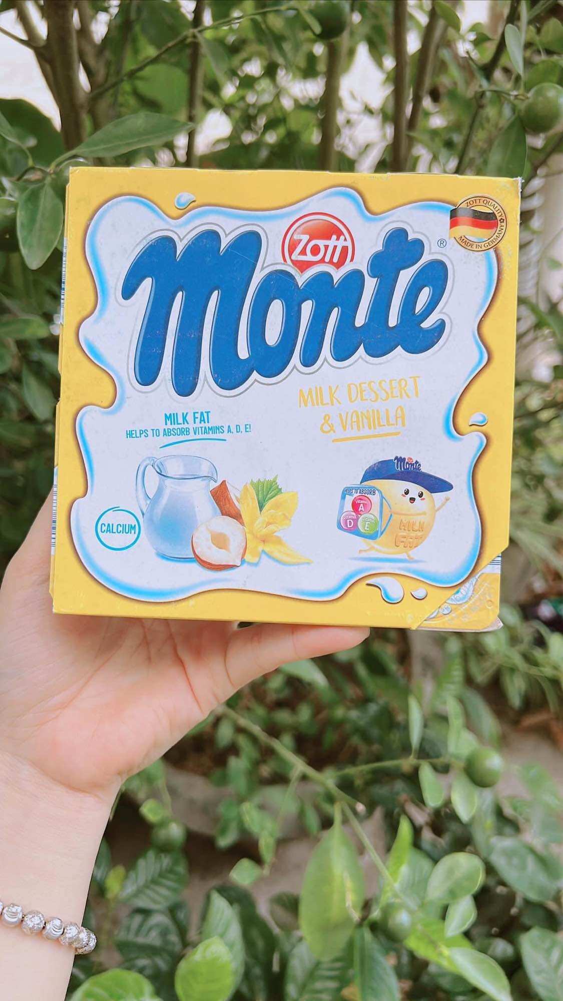 Váng sữa Monte classic mới cho bé 6m
