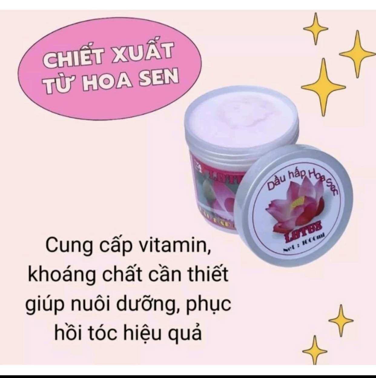 Hấp dầu ủ tóc Hoa Sen 1000 ml