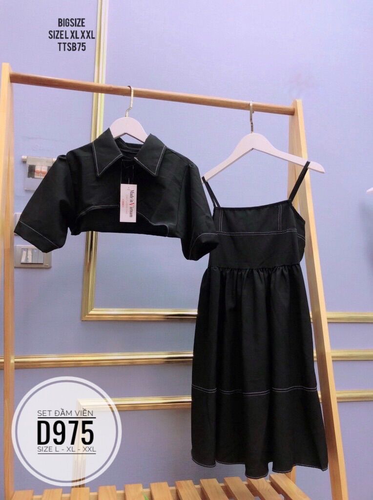 Bigsize 60- 90kg SET ĐẦM VIỀN