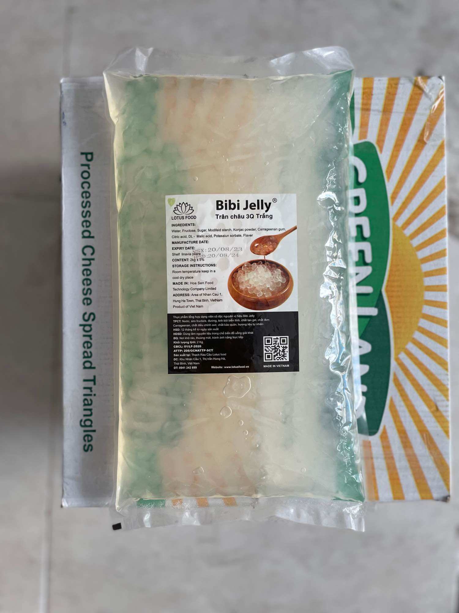 Trân Châu 3Q BiBi Trắng-Đen Bịch 2kg