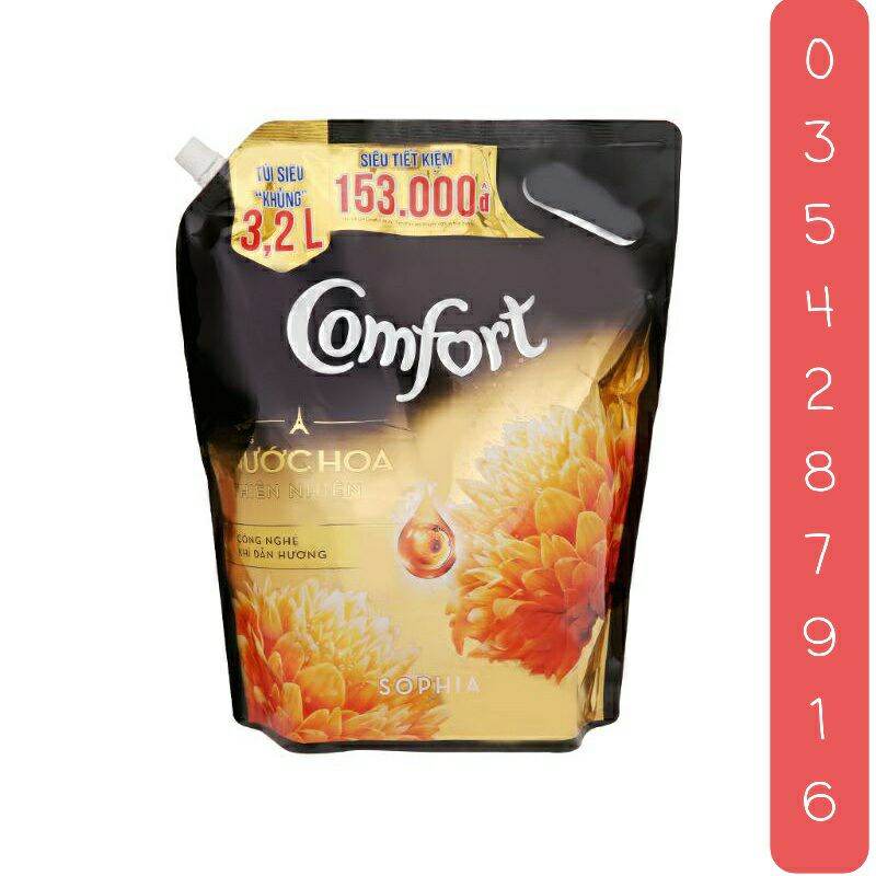 Nước xả vải Comfort 3,2l