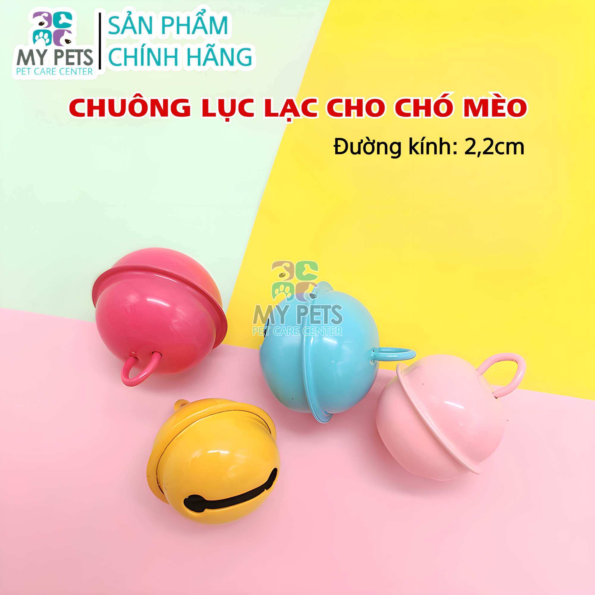 Chuông lục lạc dành cho chó mèo - 1 Chiếc