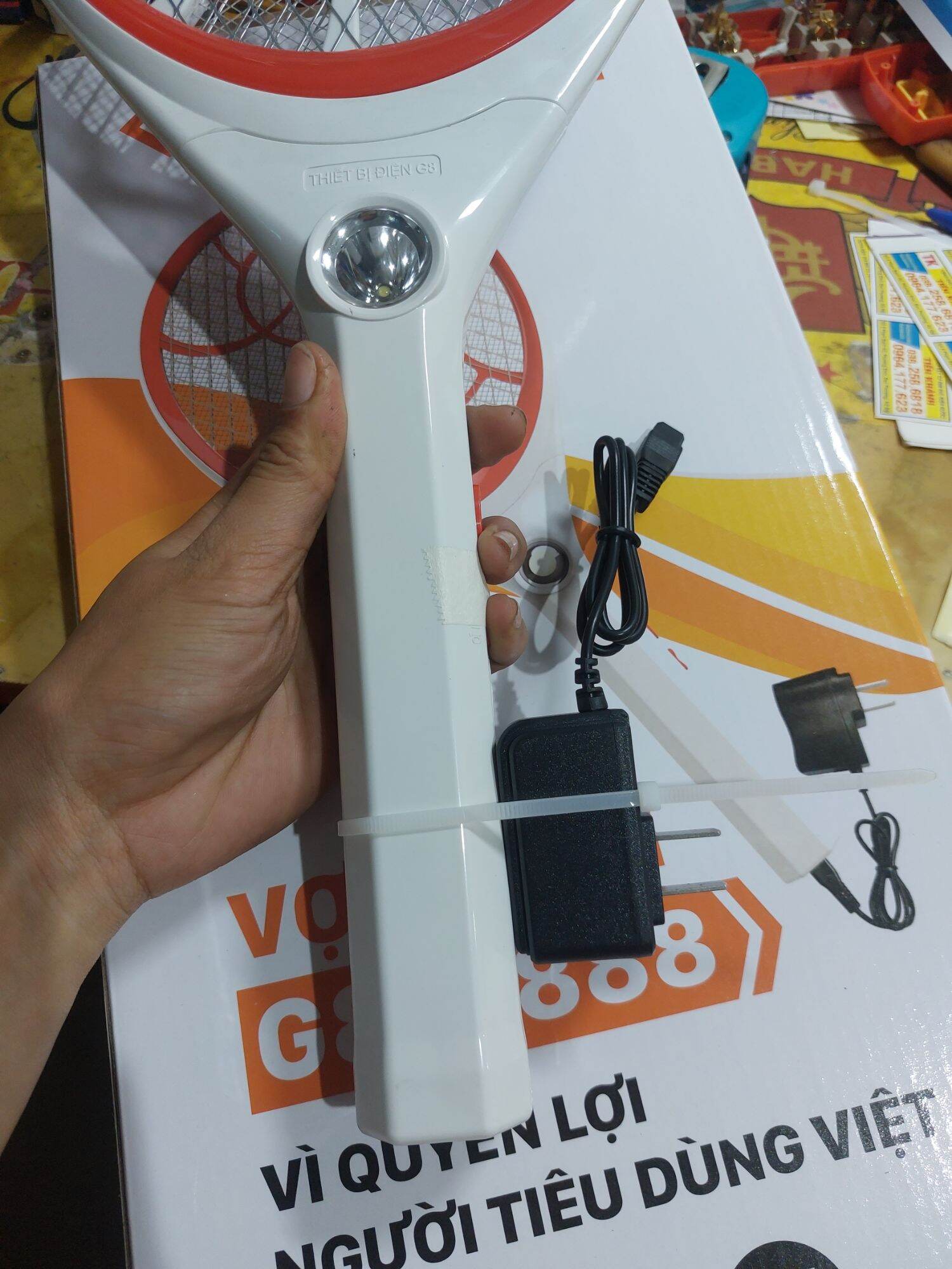 VỢT MUỖI G8 SIÊU BỀN, GIÁ RẺ