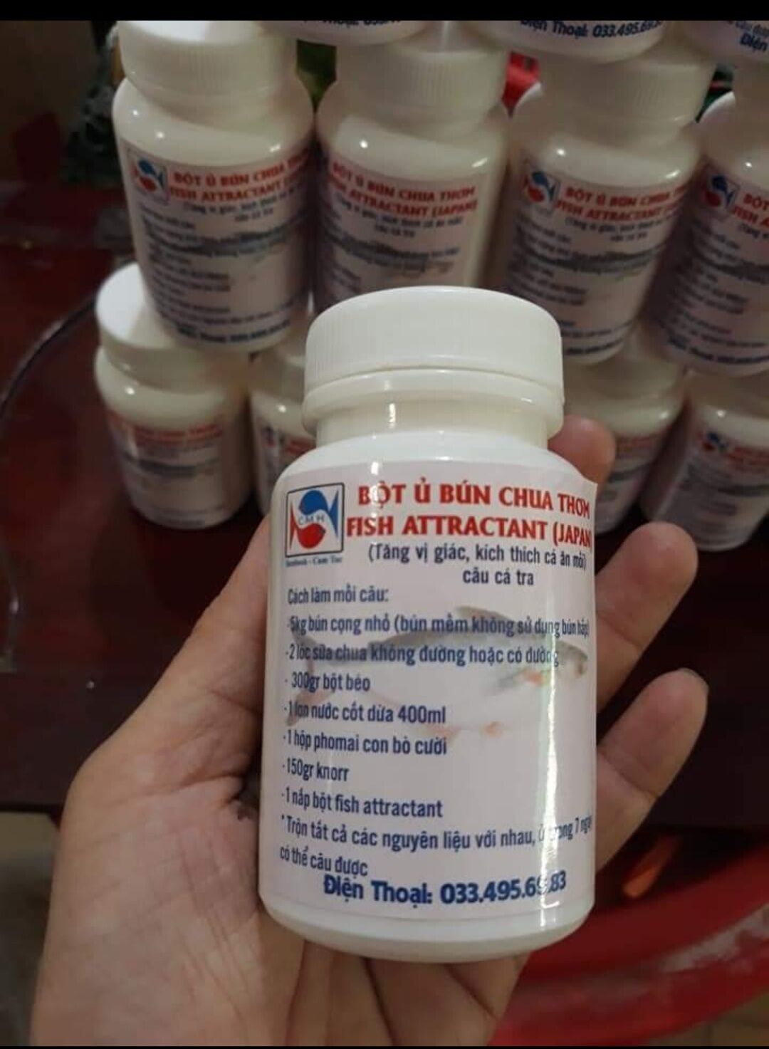 Bột ủ bún chua thơm _ cám tộc. hdsd trên sản phẩm