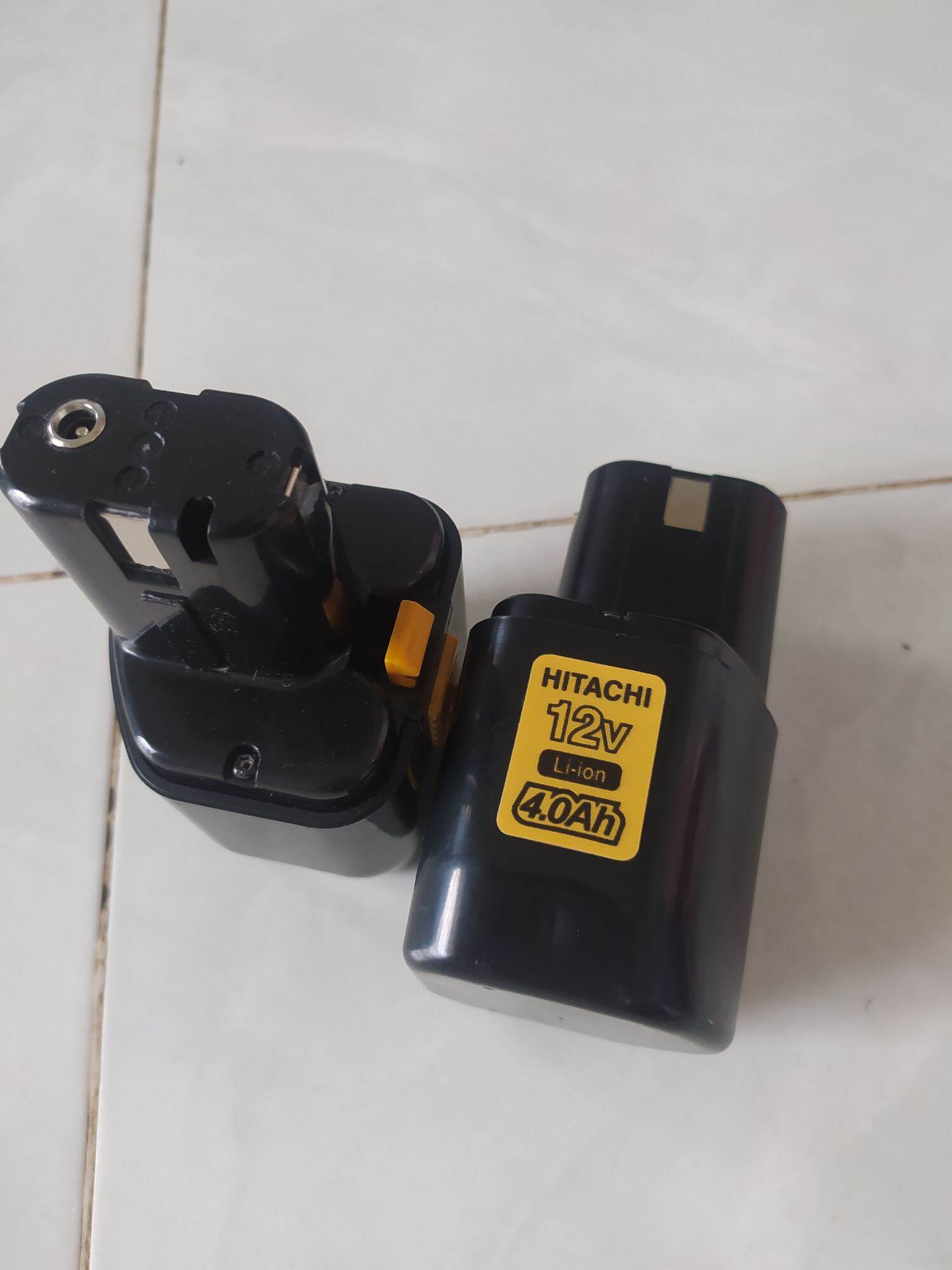 Pin Hitachi 12v đóng mới 6 cell lishen xanh dung lượng 4000mah