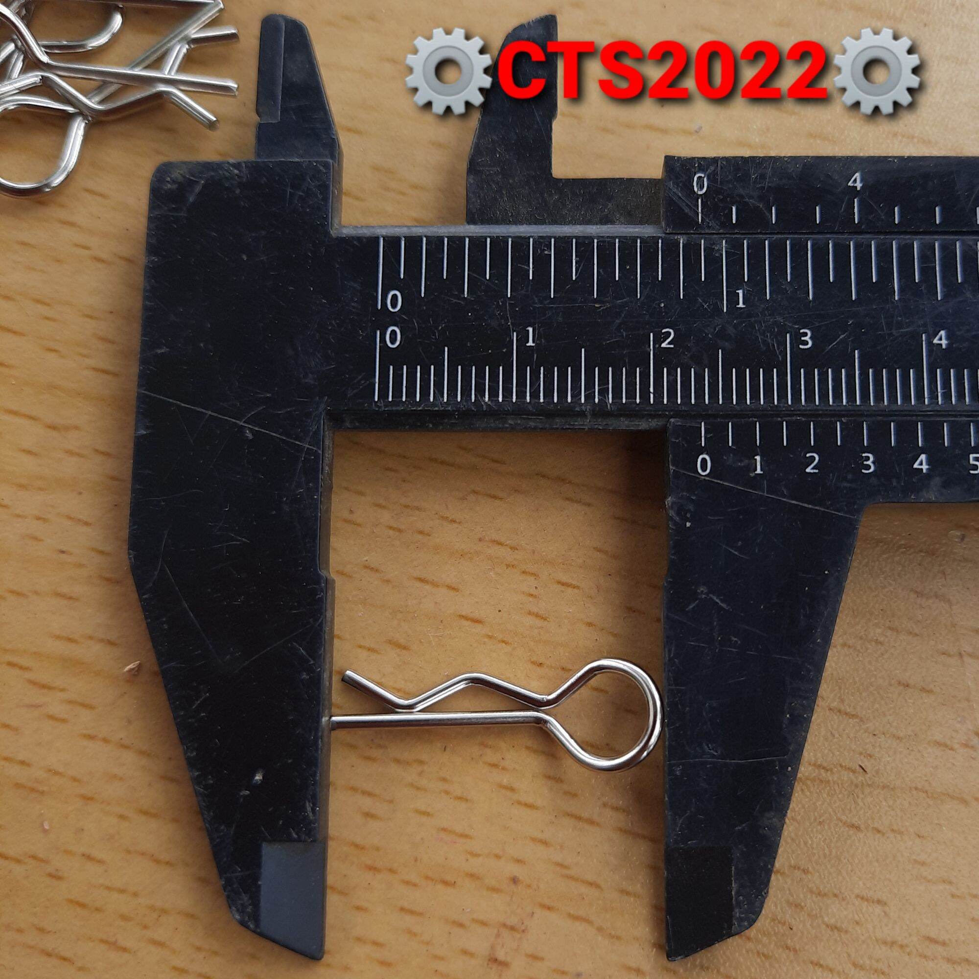Set 5 chốt chặn đầu inox