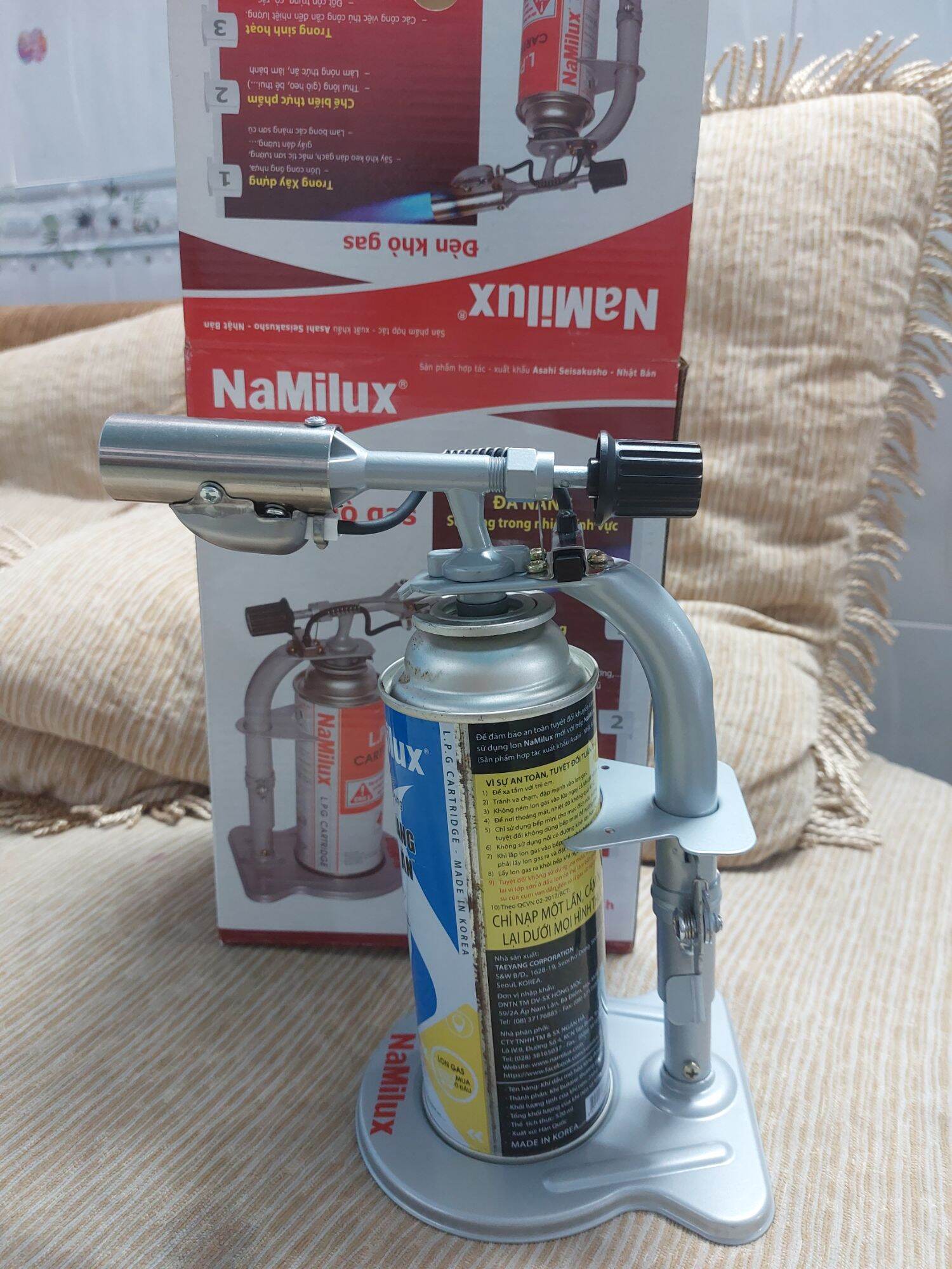 Đèn khò gas có đế namilux
