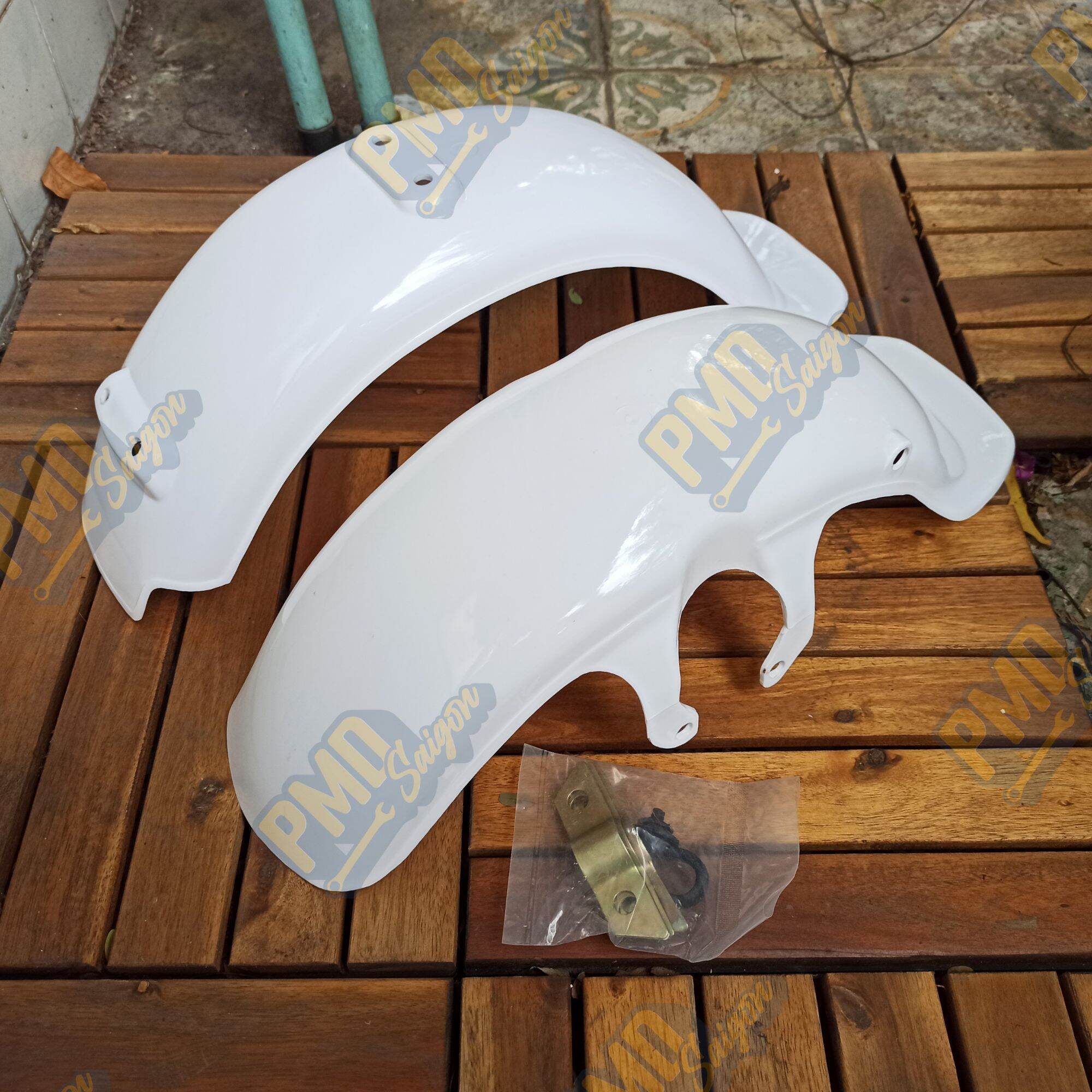 Combo dè trước và sau xe chaly đèn tròn có bán lẻ