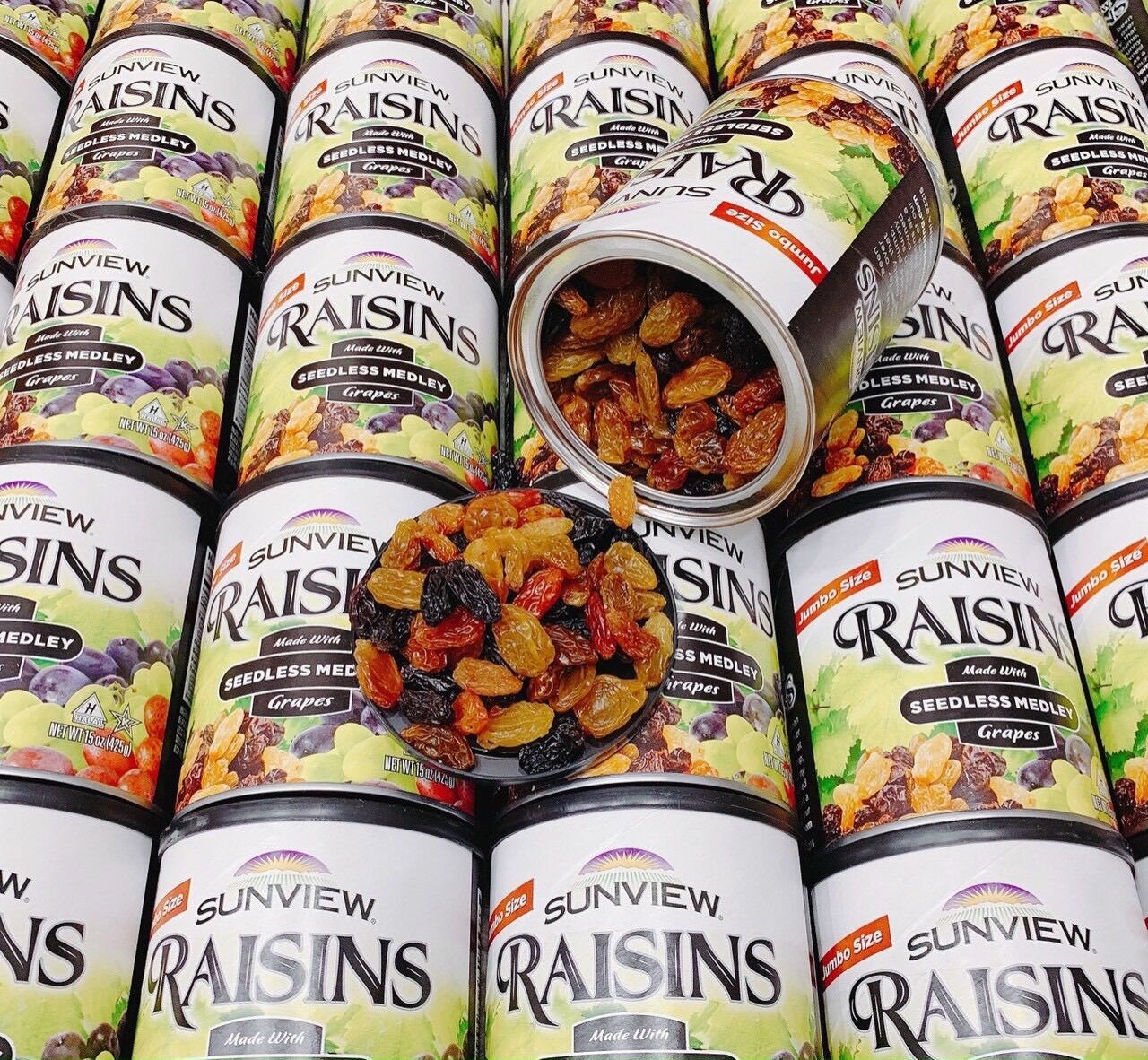 Nho Raisin Đen 450g
