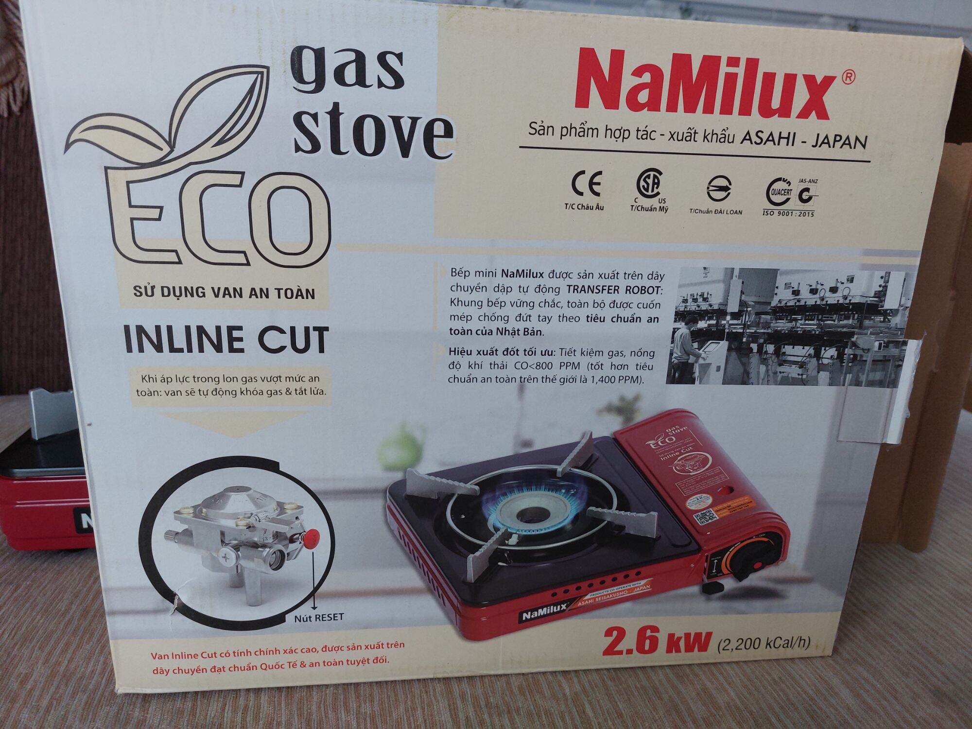 Mini Gas Stove with Namilux Eco 1911Pg Paint
