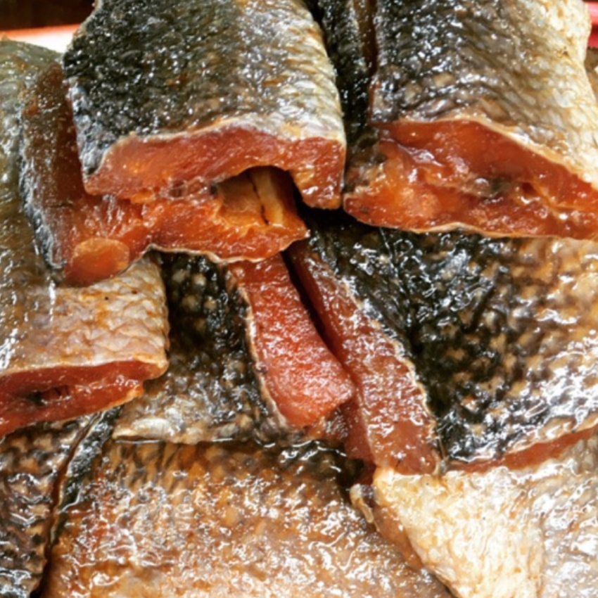 Phần dùng thử mắm cá lóc cắt khúc, mắm châu đốc ( phần 250gr) chỉ có 10 phần