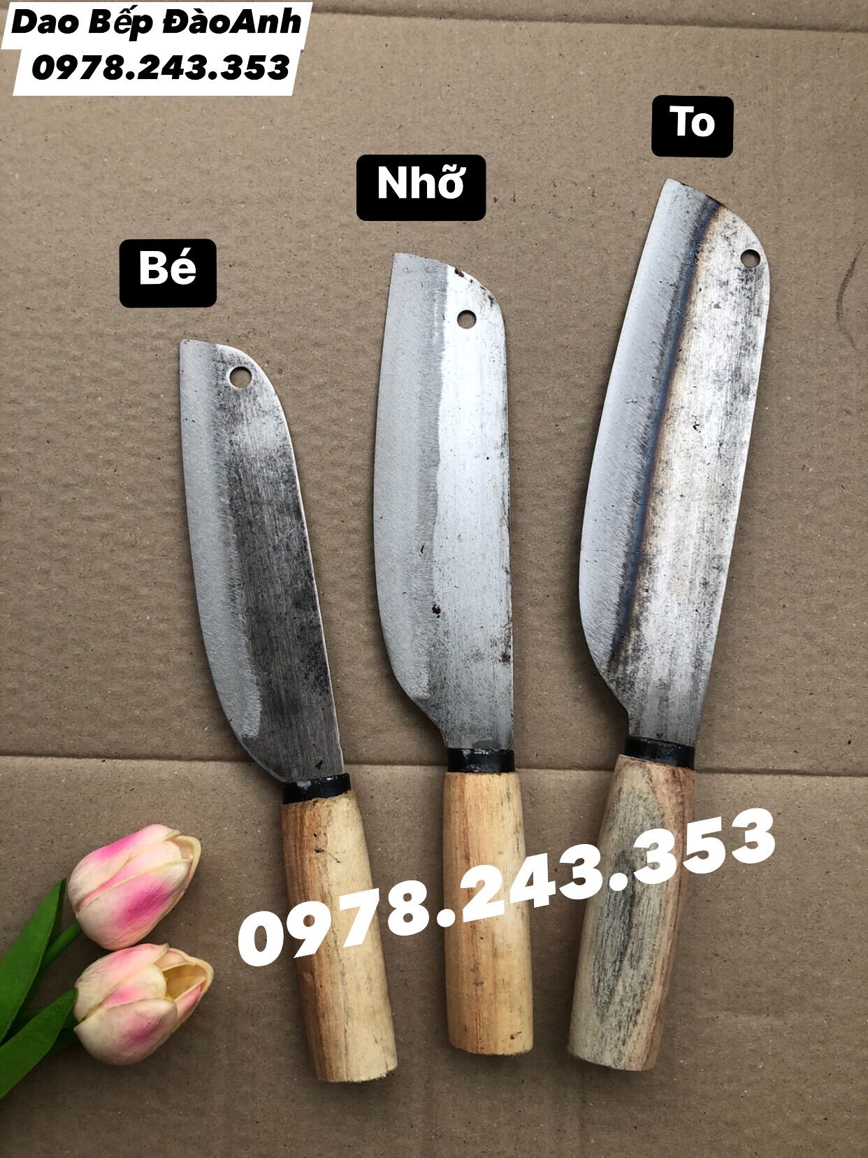 Dao lưỡi cưa bầu - sắc bén