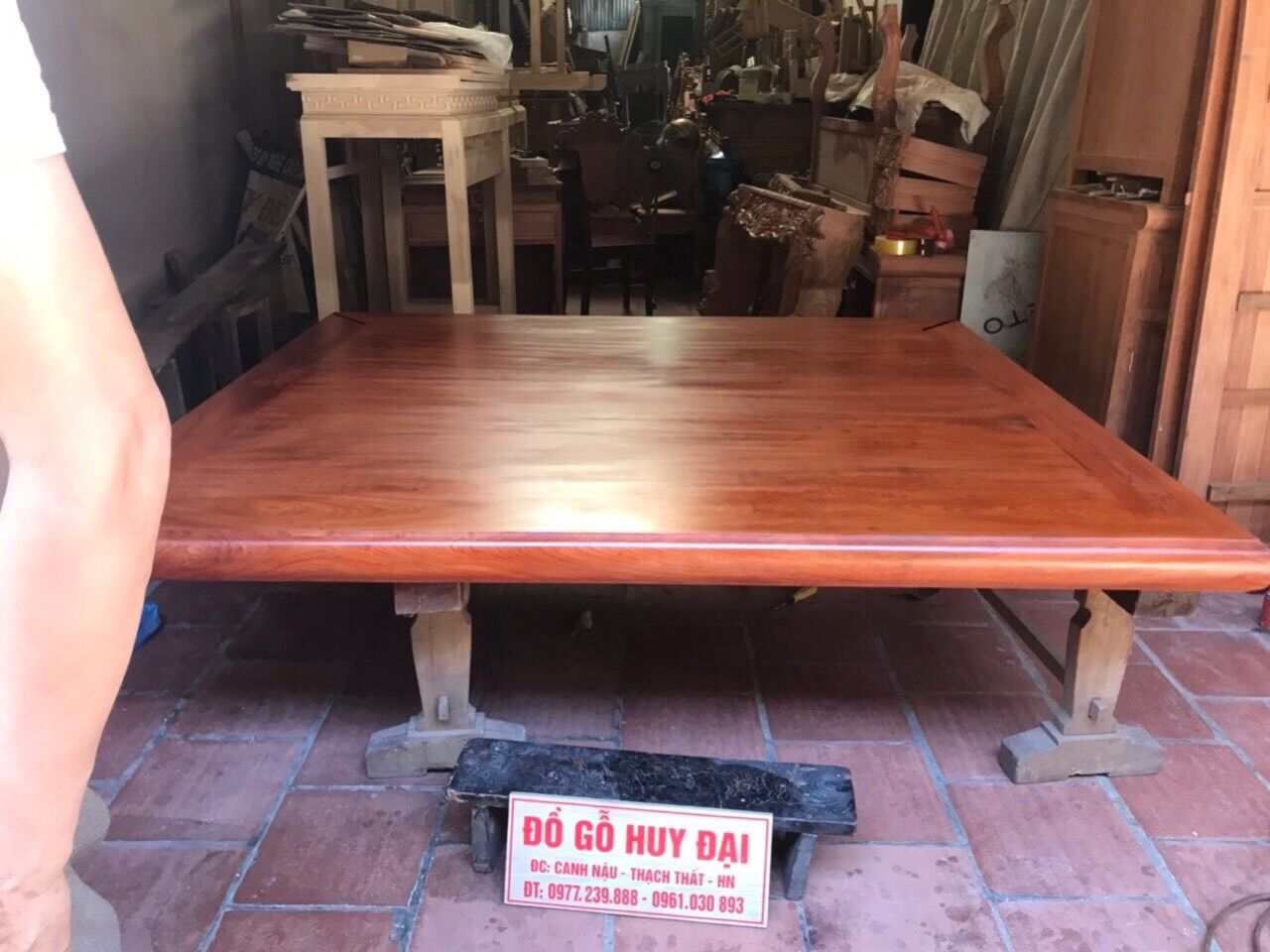 sập ngồi gỗ hương đá