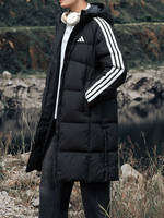 adidas | Áo Khoác Dài Bông Chống Thấm Nước Chống Gió Ấm