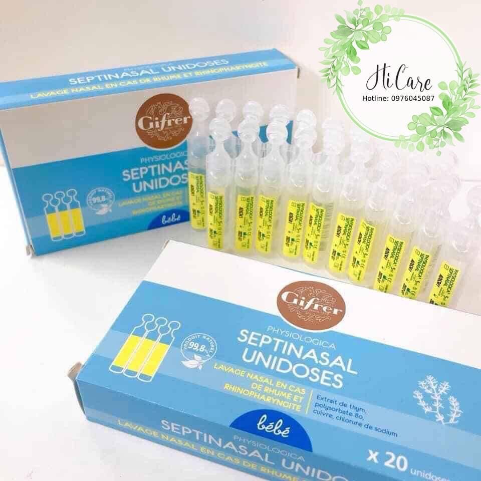 Muối Vàng Kháng Viêm Gifrer Pháp( Hộp 20 Ống)