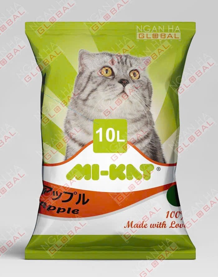 Cát Mi-kat 10L, Cát vệ sinh cho mèo, cát Min cho mèo