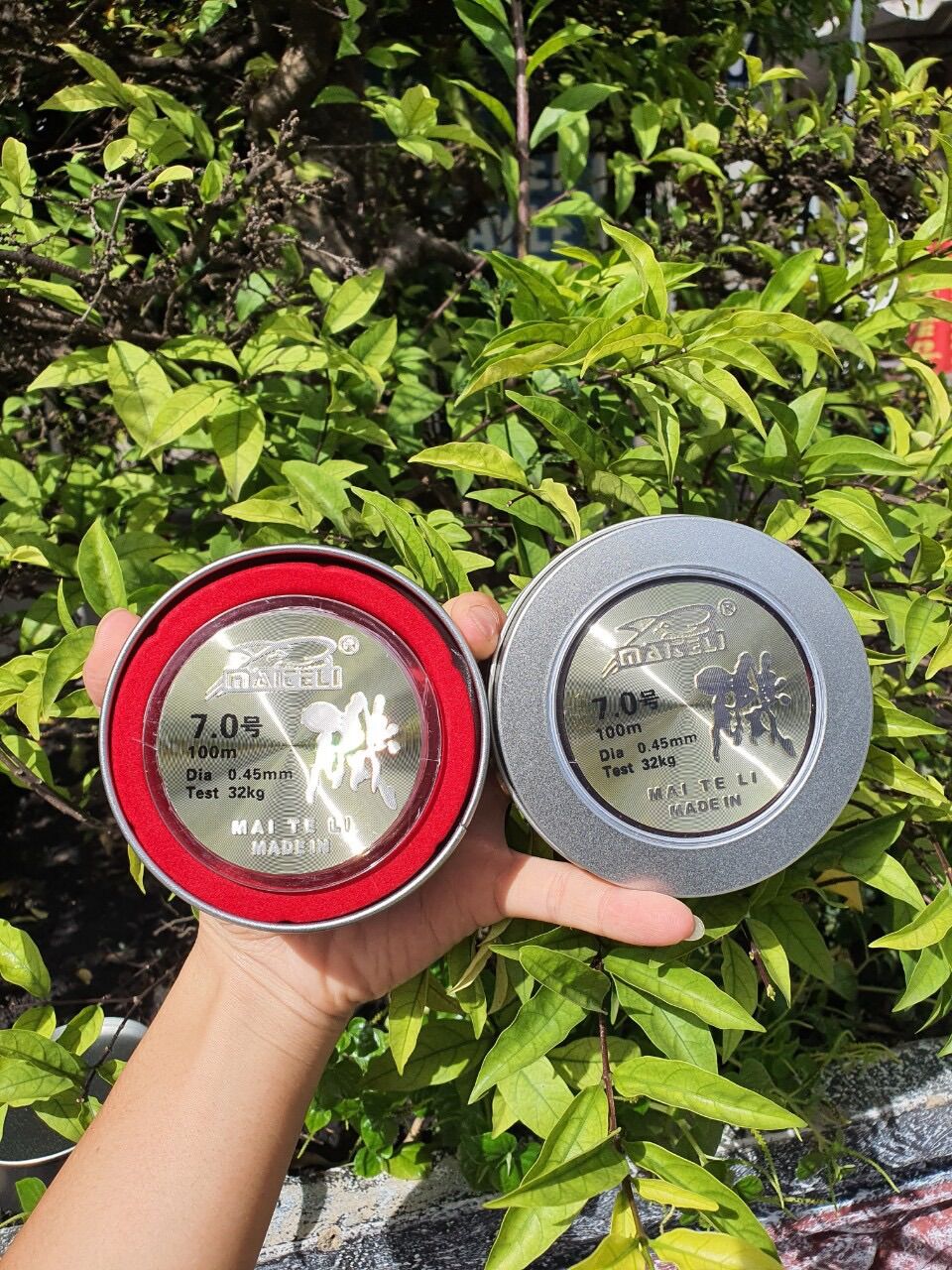 Cước hộp sắt maiteli 100m