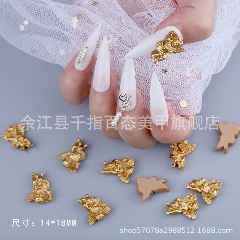 Charm nail hình thiên thần