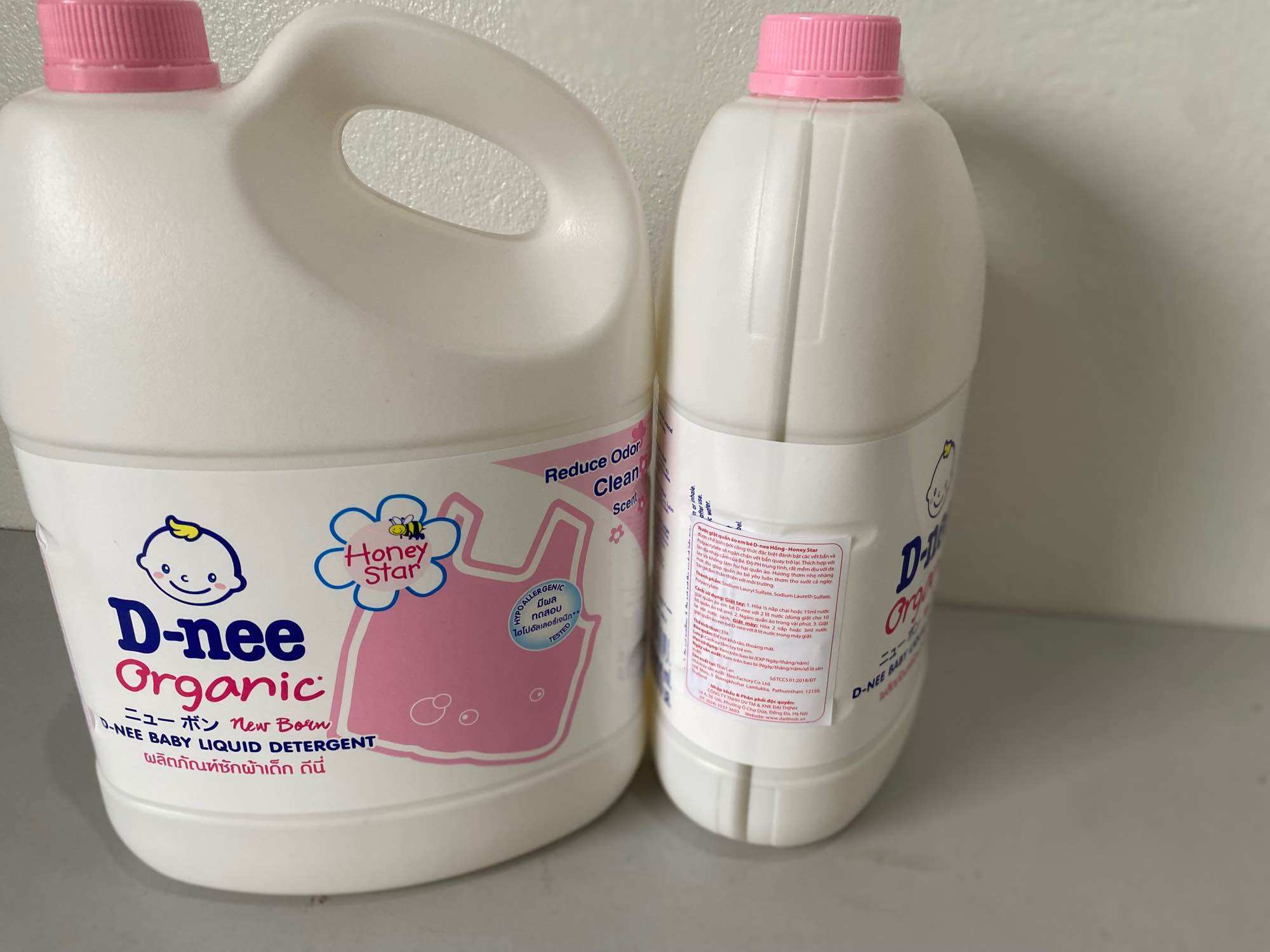 {Combo 2} can Nước giặt D_nee giành cho trẻ , can 3000 ml _  Tem Đại Thịnh