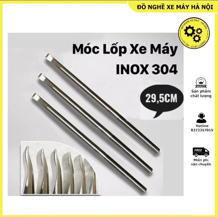 (RẺ VÔ ĐỊCH) Móc Lốp Xe Máy Inox 304 Hàng Cực Chất Bảo Hành Trọn Đời  - Đồ Nghề Xe Máy_Hà Nội