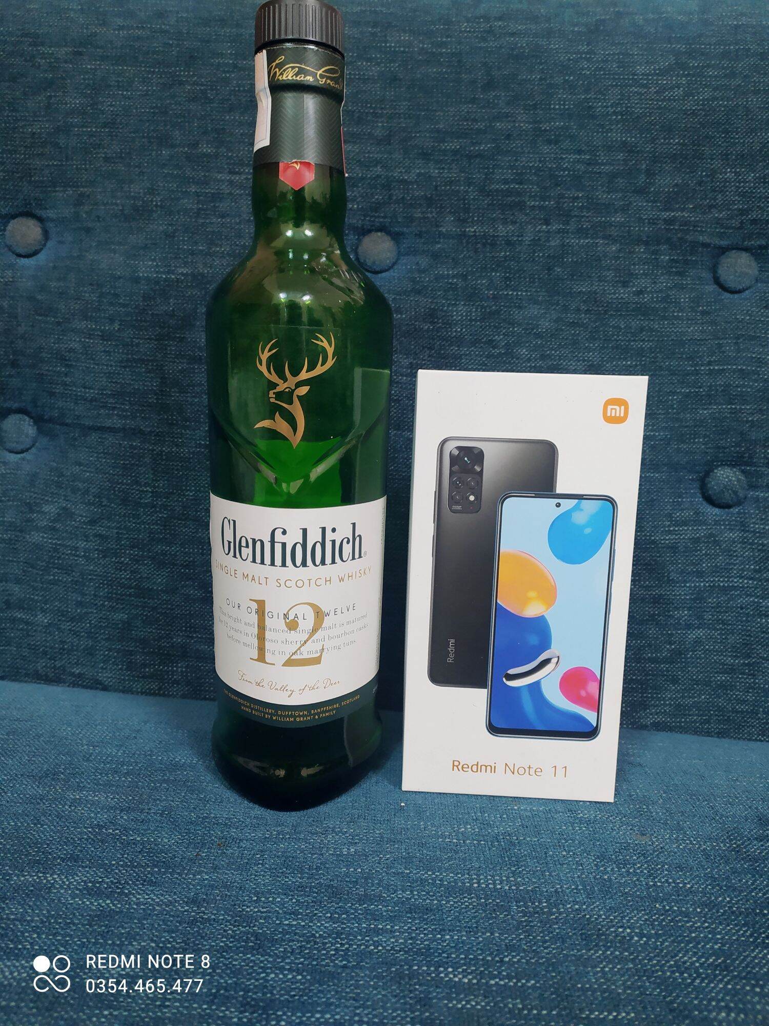 VỎ CHAI GLENFIDDICH, FULL BOX