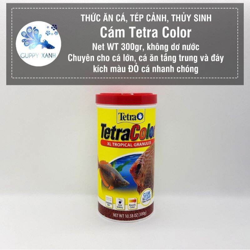 Thức ăn cá cảnh Tetra Color - Thức ăn dinh dưỡng cao và không dơ nước.