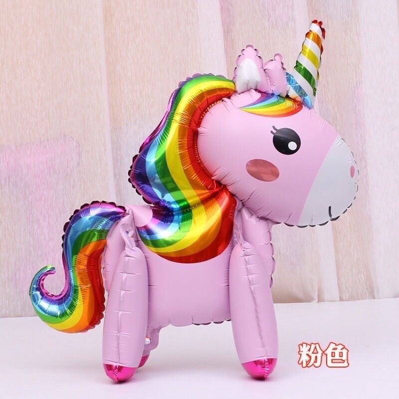 Bóng ngựa pony 4D trang trí sinh nhật, party