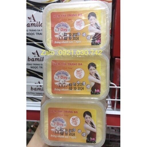 Kem trắng da toàn thân kim hằng hủ 100g