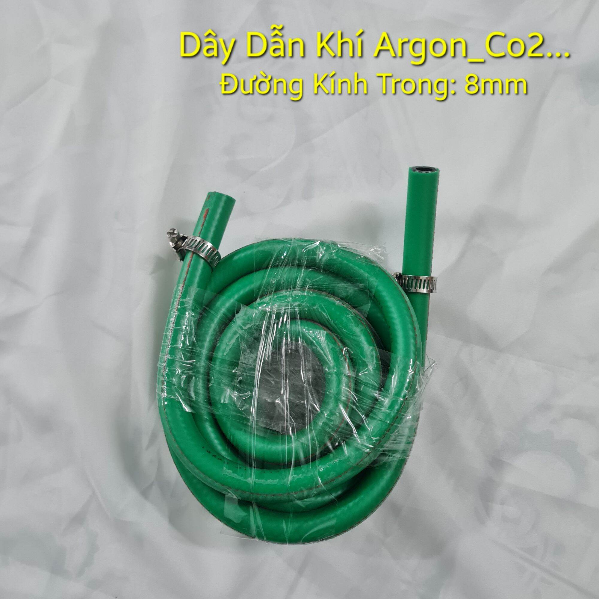 Dây sang chiết khí oxy, nito...Dây sang chiết khí áp lực cao từ bình to qua bình nhỏ có đồng hồ đo áp lực 25MPa