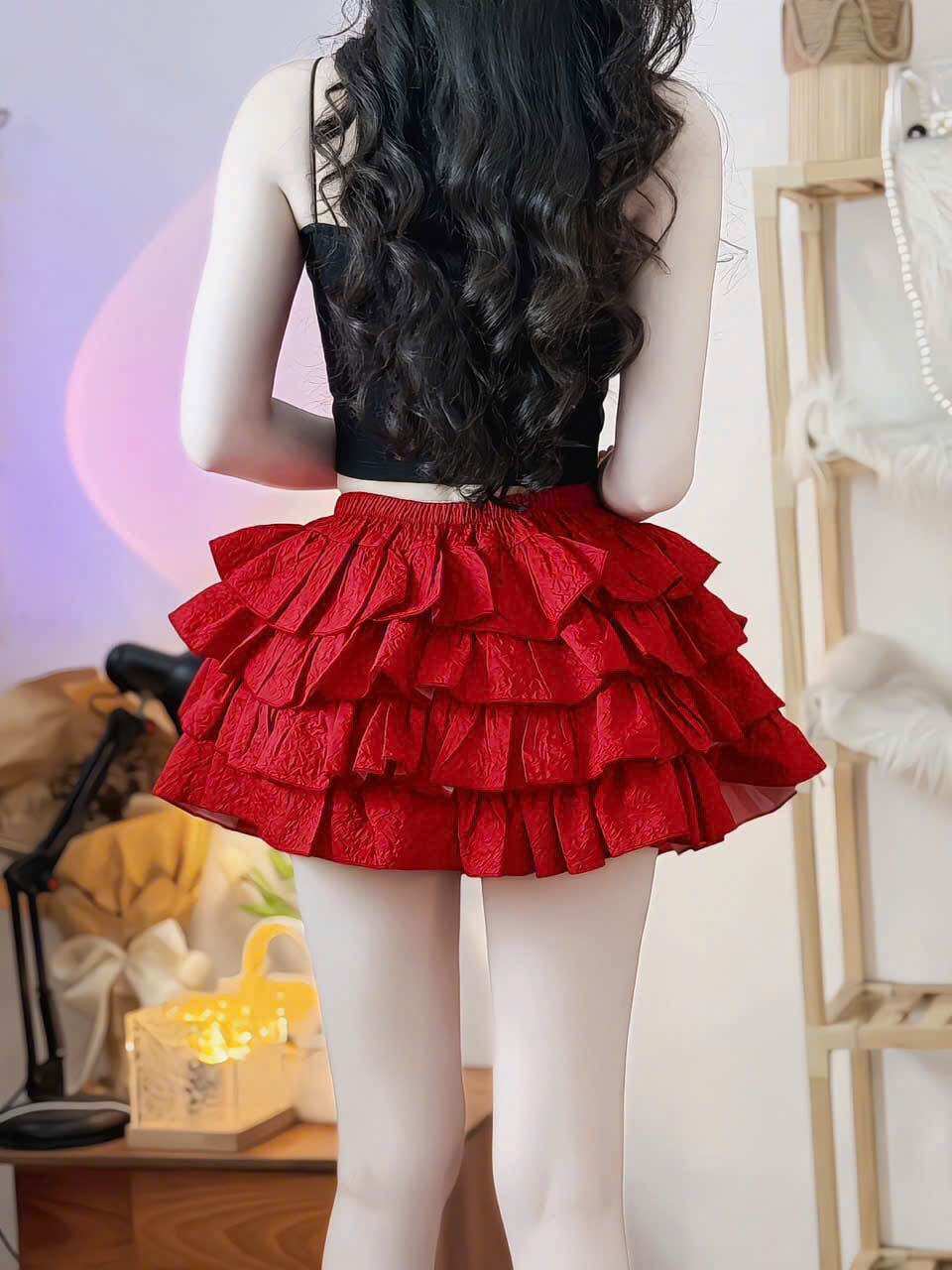 CHÂN VÁY NHIỀU TẦNG
