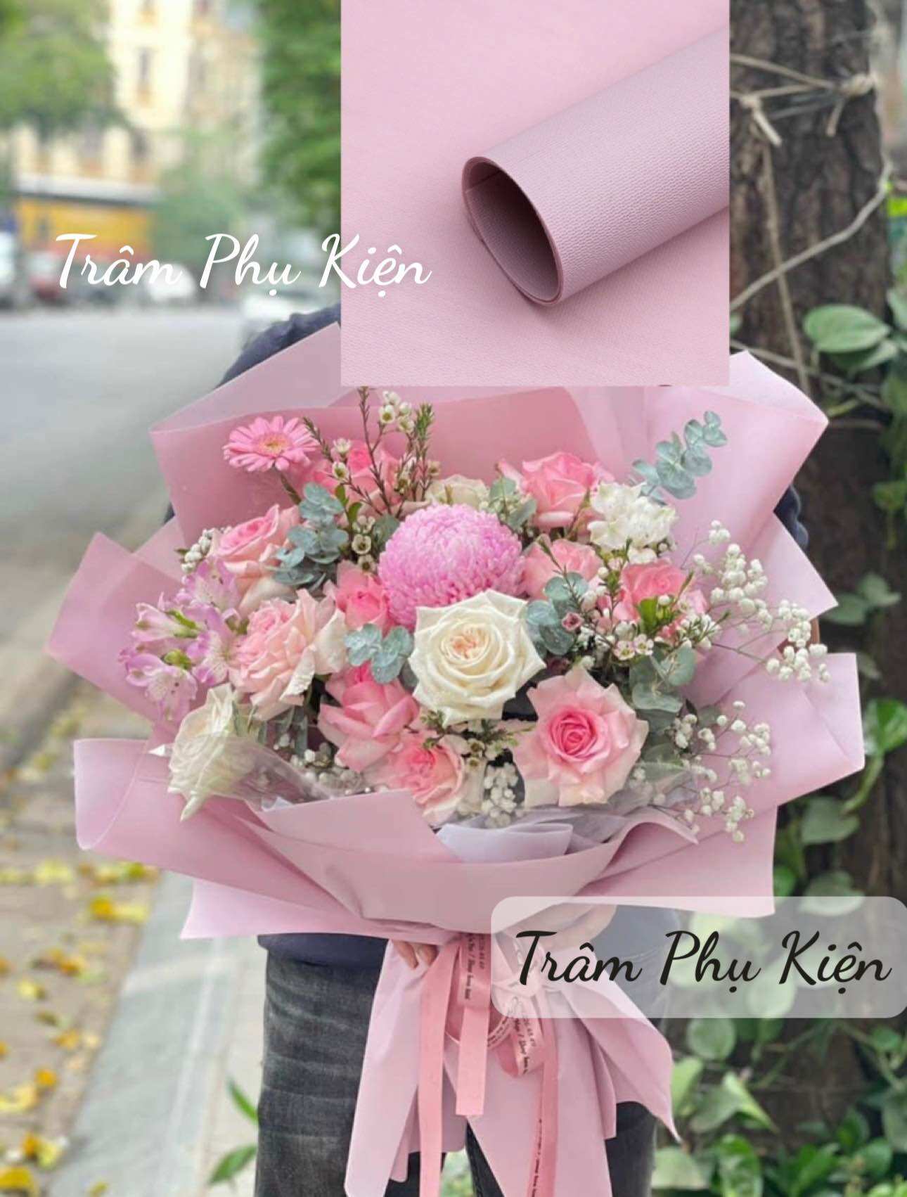 Giấy xốp hàn quốc gói hoa