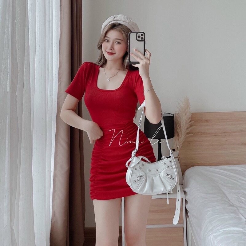 ĐẦM BODY NHÚN HAI BÊN CỰC MLEM DNX4