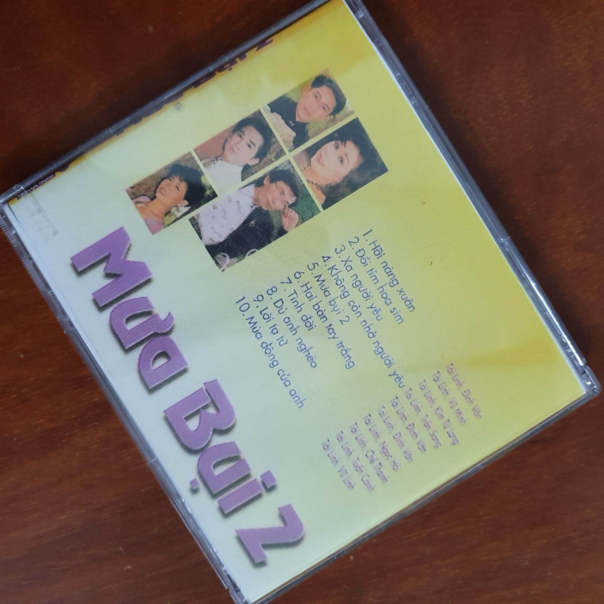 [MDCD] BỘ 8 ĐĨA CD MƯA BỤI