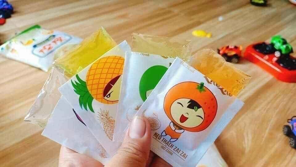 1 gói Thạch rau câu zaizai 350g
