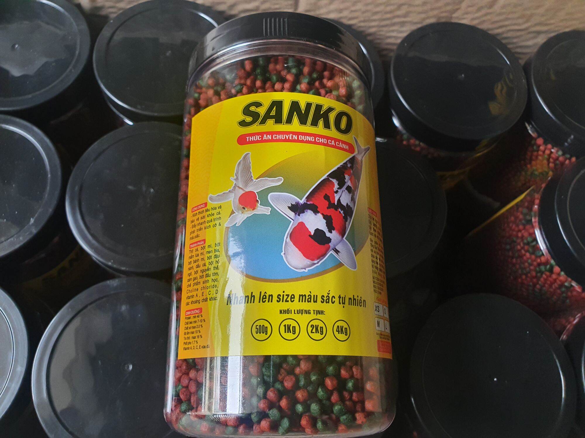 Cám SANKO 500g : Thức Ăn Cá Cảnh