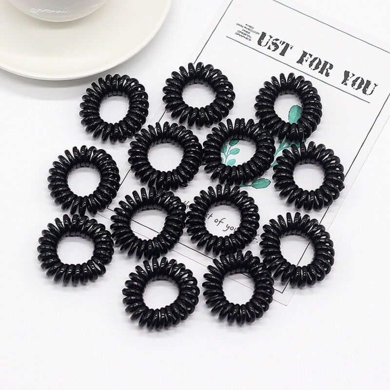 Buộc tóc lò xo cột tóc nữ đẹp set 5 cái KhoSiViVi