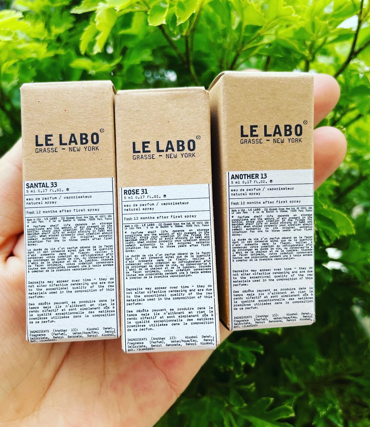 Nước hoa lelabo mùi hot 33-13-31