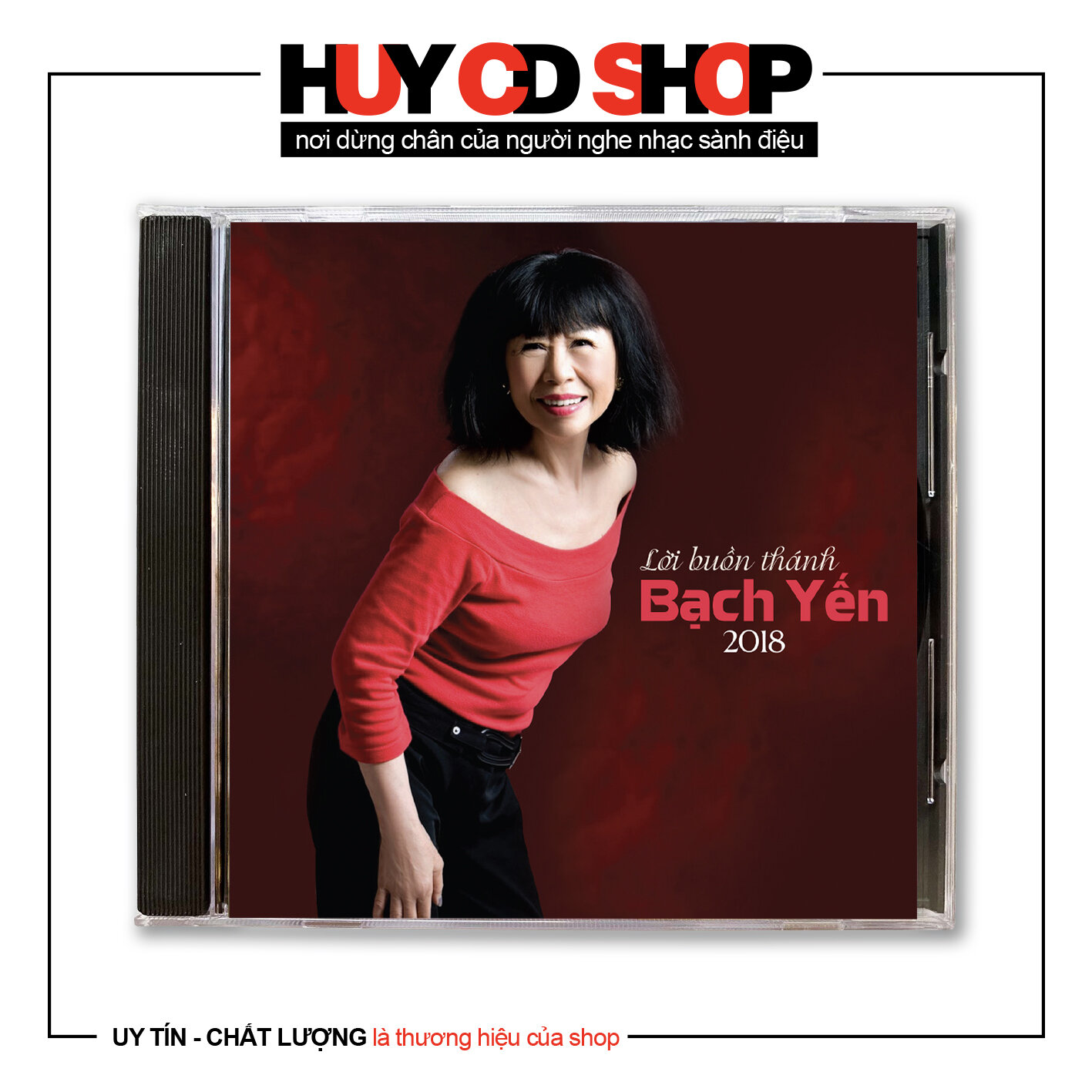 Đĩa CD BẠCH YẾN Lời buồn thánh Nhạc sang trữ tình Đĩa lòng Trắng Chất Lượng cao Âm Thanh chuẩn HUY CD SHOP