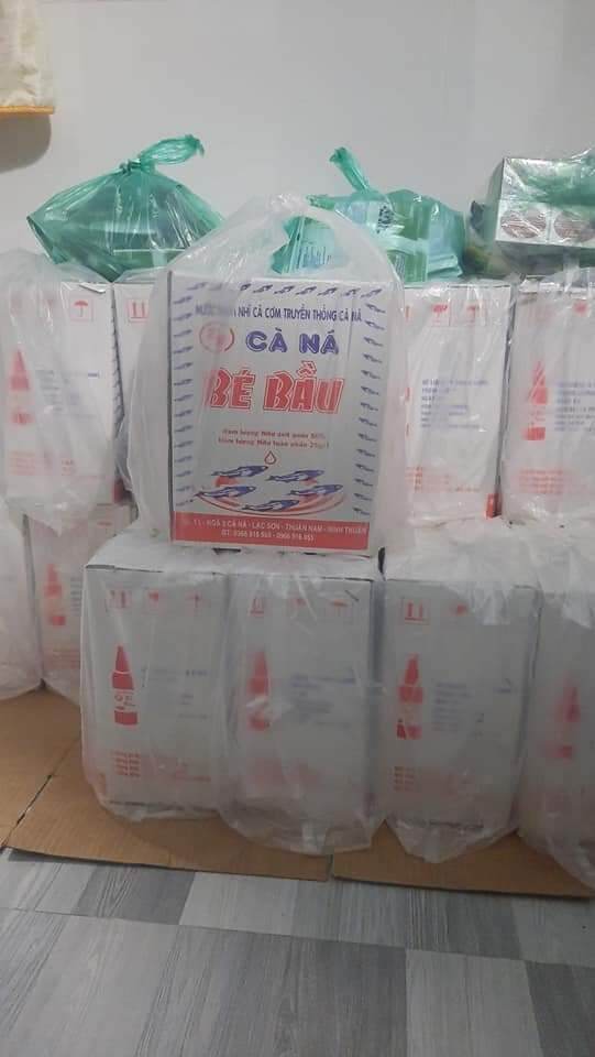 Mắm Bé Bầu Cà Ná loại thượng hạng (1 Thùng 6 chai)