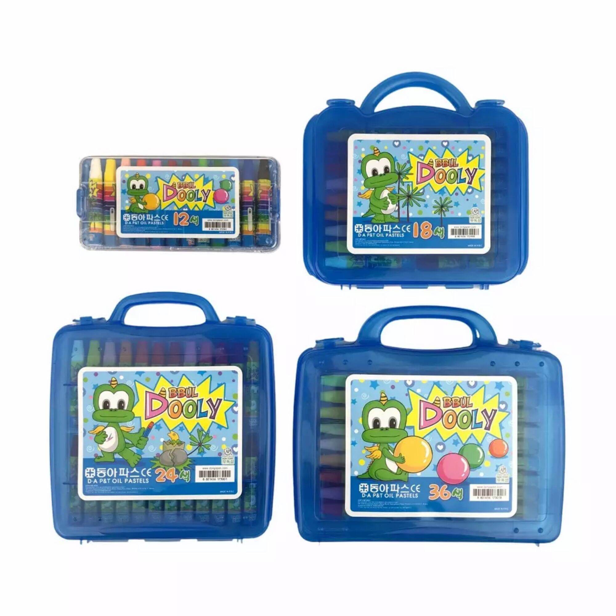 Màu Sáp Dầu Dooly D.A P&T 24, 36, 48 Màu