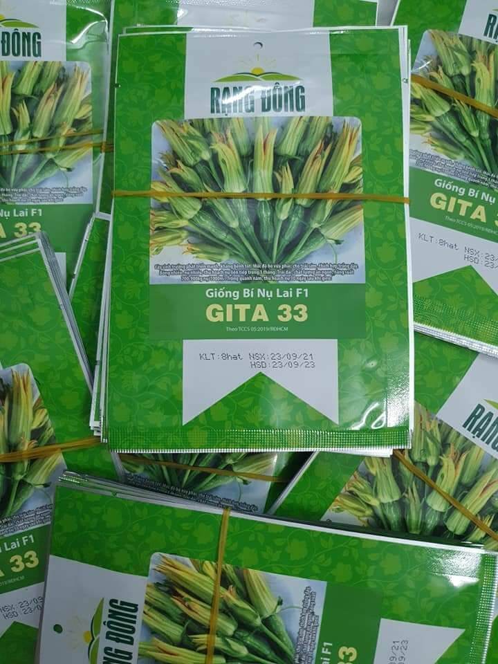Hạt giống bí siêu nụ