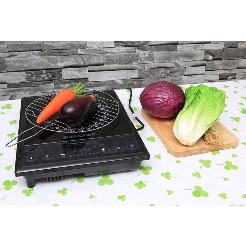 [HÀNG CHÍNH HÃNG]Bếp hồng ngoại đơn Sunhouse SHD6011: mặt kính siêu bền + 5 chế độ nấu