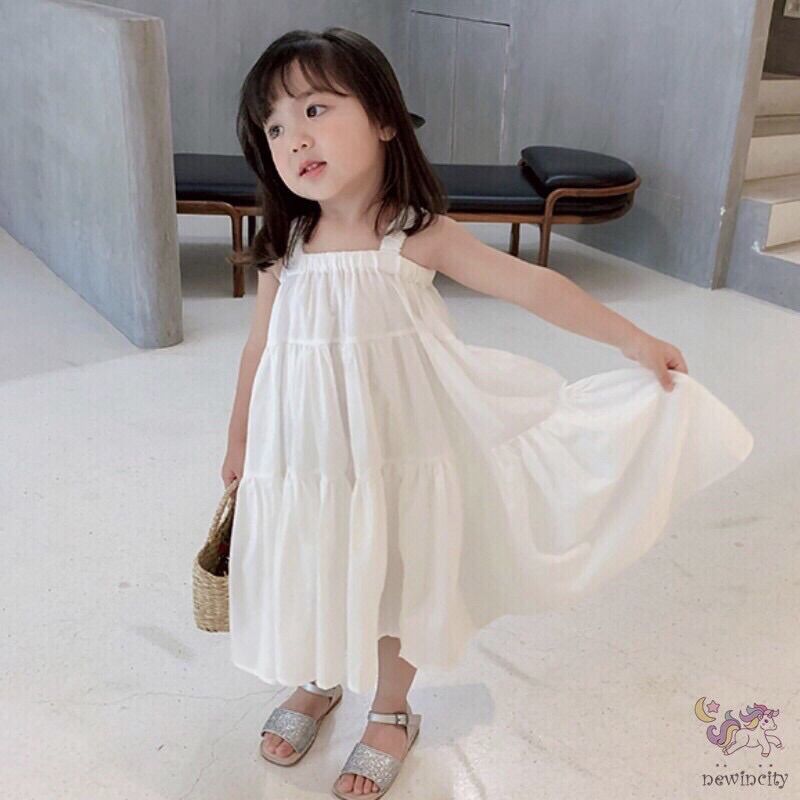 Váy Maxi tầng xoè cho bé gái
