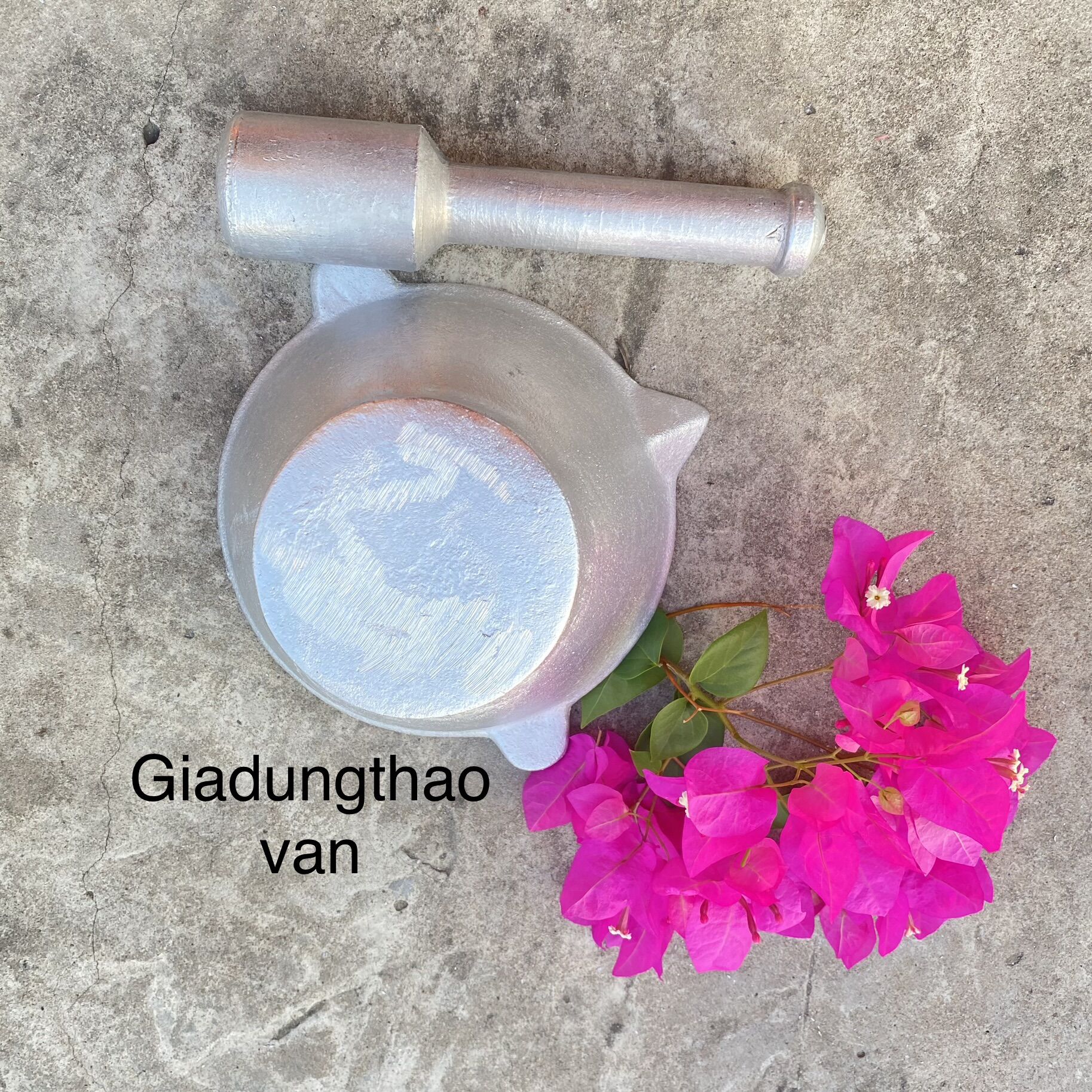 Bộ cối chày gang siêu bền