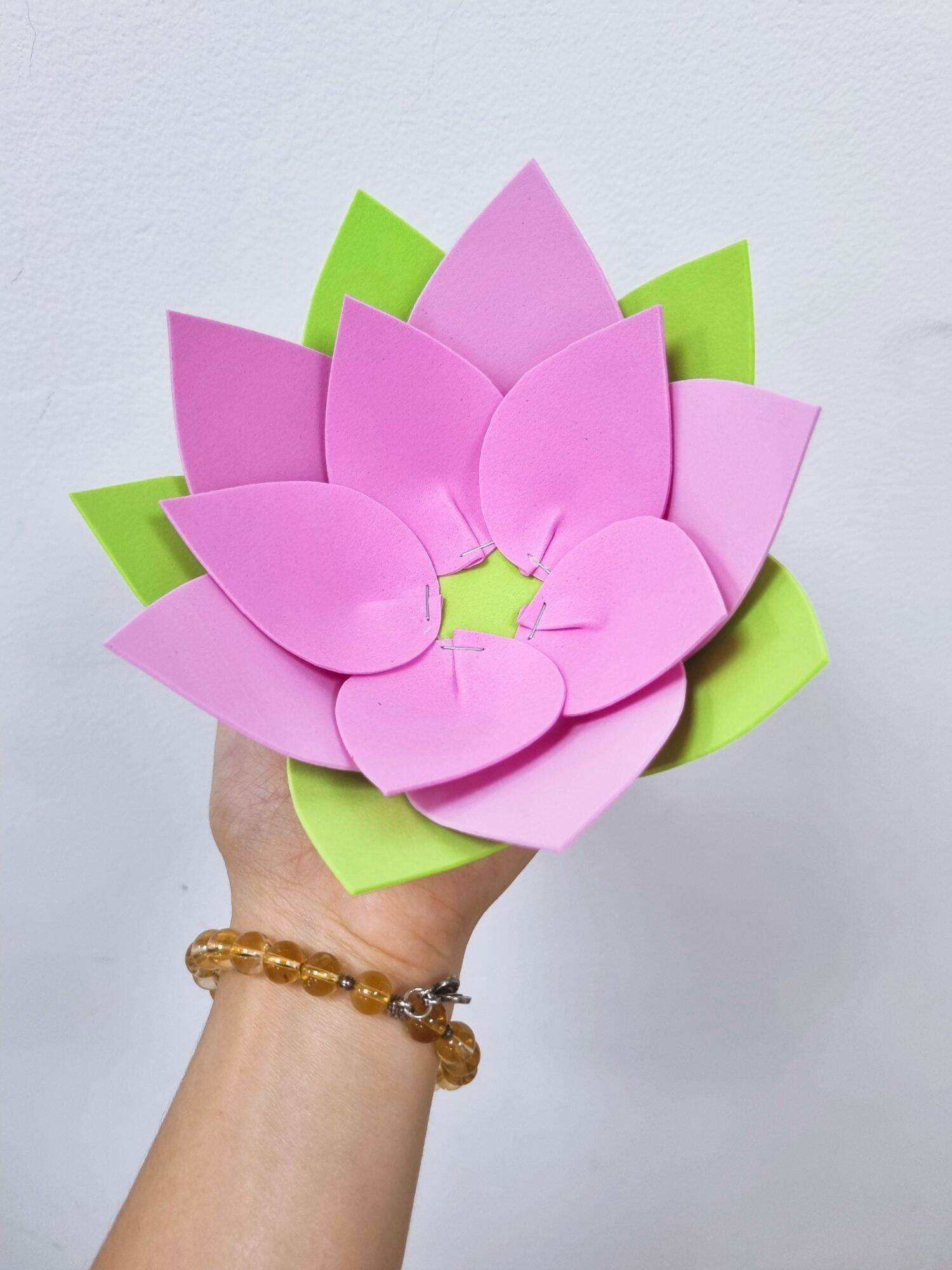 Hoa đăng mút xốp ( không kèm nến)